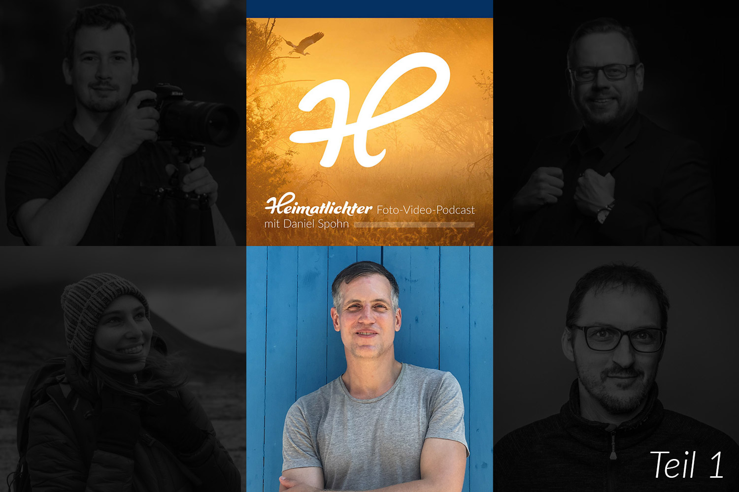 Heimatlichter Foto-Video-Podcast mit Daniel Spohn, Episode 3 mit Kai Behrmann - Journalist, Fotograf, Podcaster, Fototrainer - Thema: Bildaussage und Kreativität in der Reportagefotografie